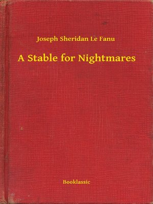 cover image of A Stable for Nightmares